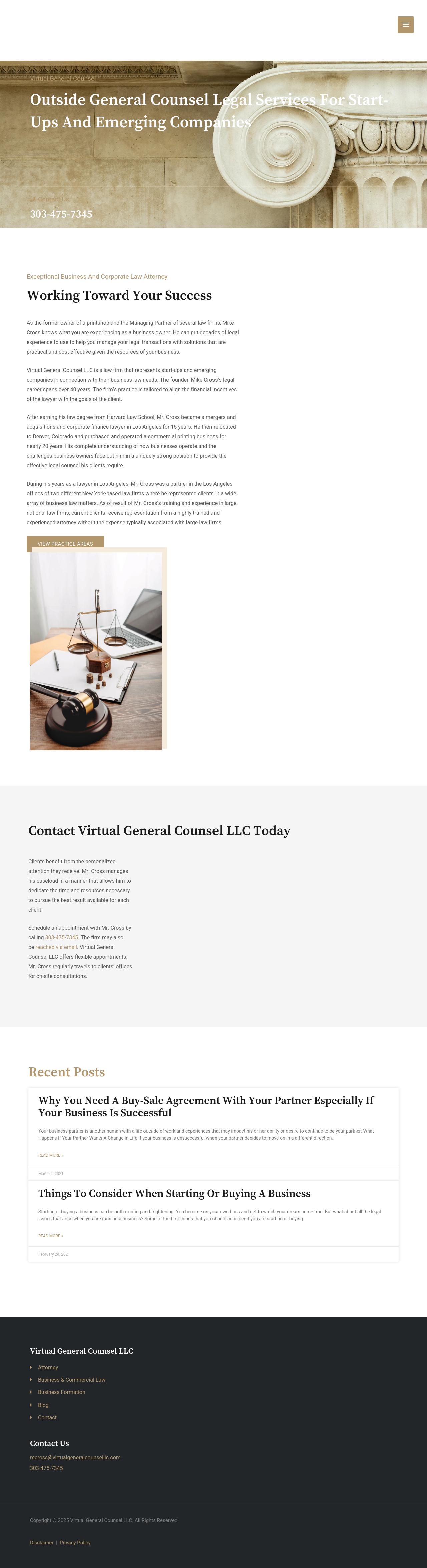 Virtual General Counsel LLC - Centennial CO Lawyers