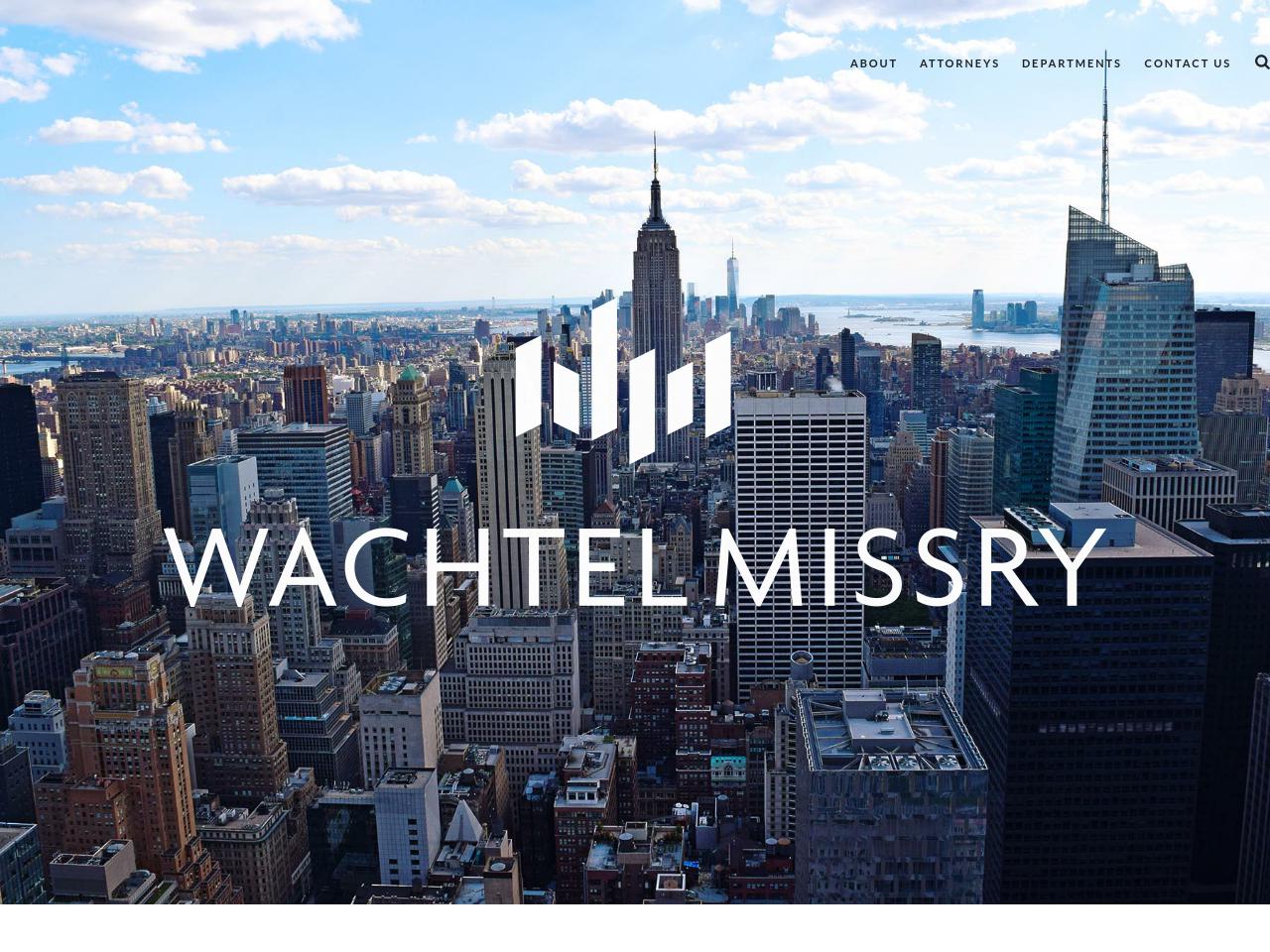 Wachtel Missry LLP - New York NY Lawyers