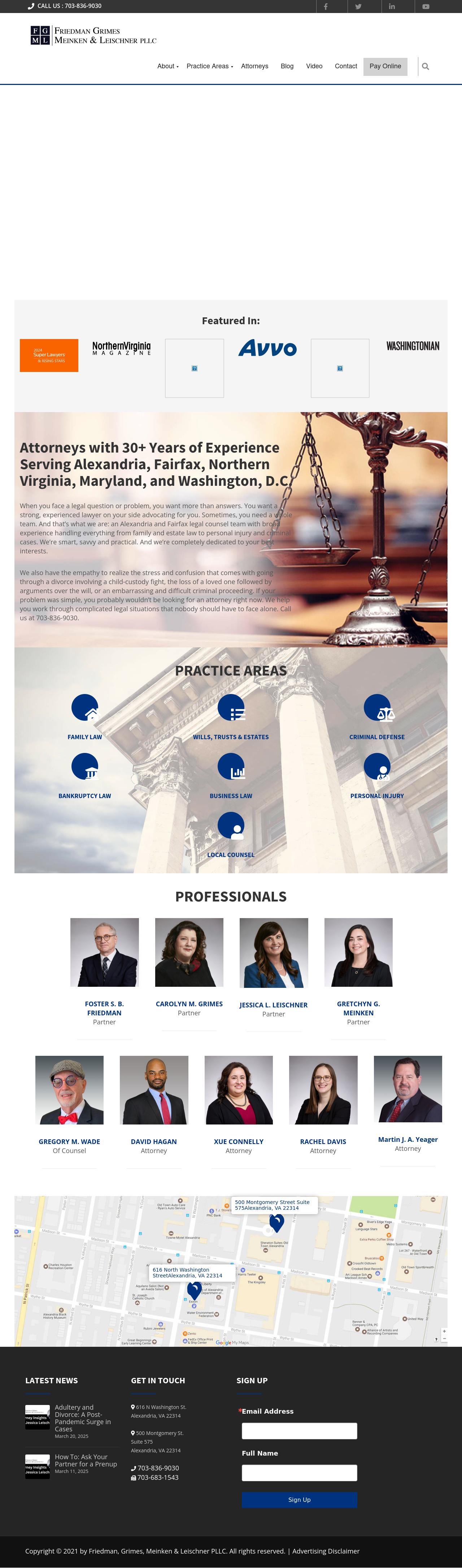 Wade, Friedman & Sutter, P.C. - Alexandria VA Lawyers