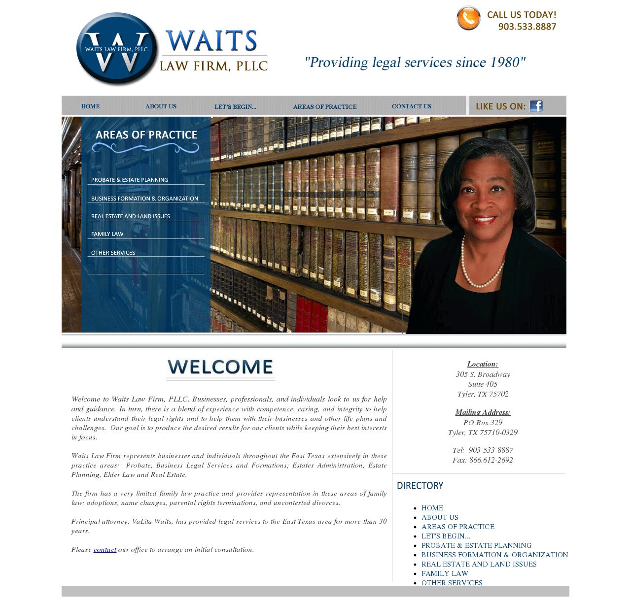 Waits Law Firm PLLC - Tyler TX Lawyers