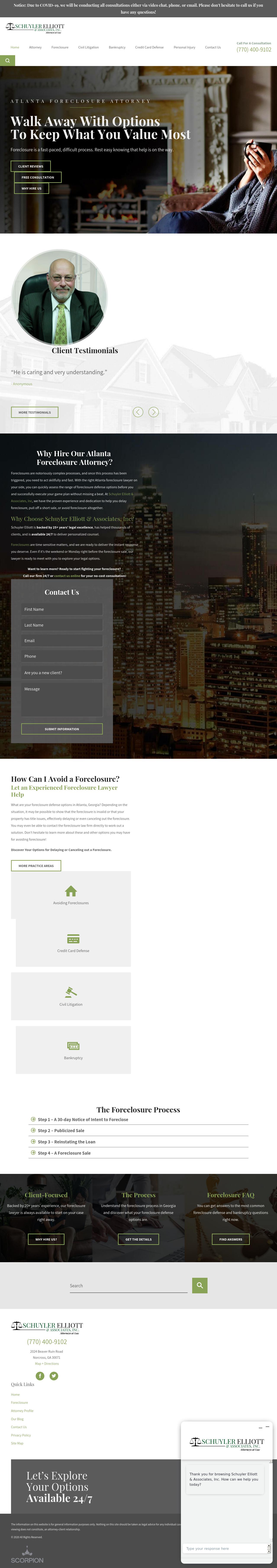 Schuyler Elliott and Associates Inc - Norcross GA Lawyers
