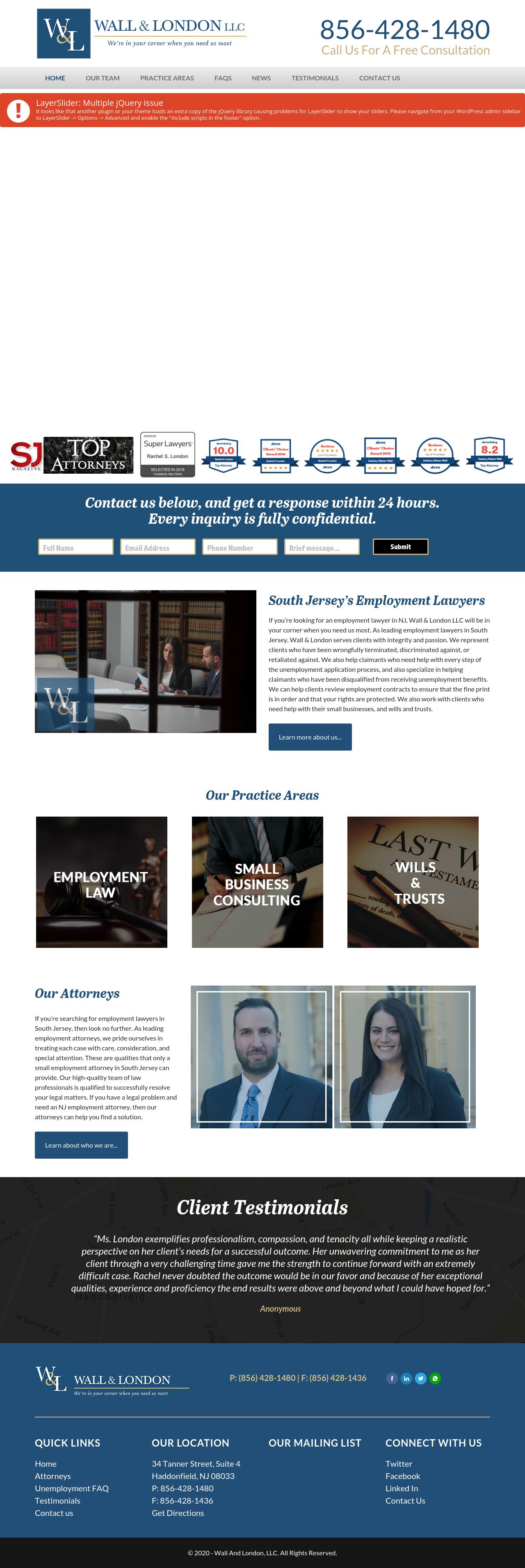 Wall & London - Haddonfield NJ Lawyers