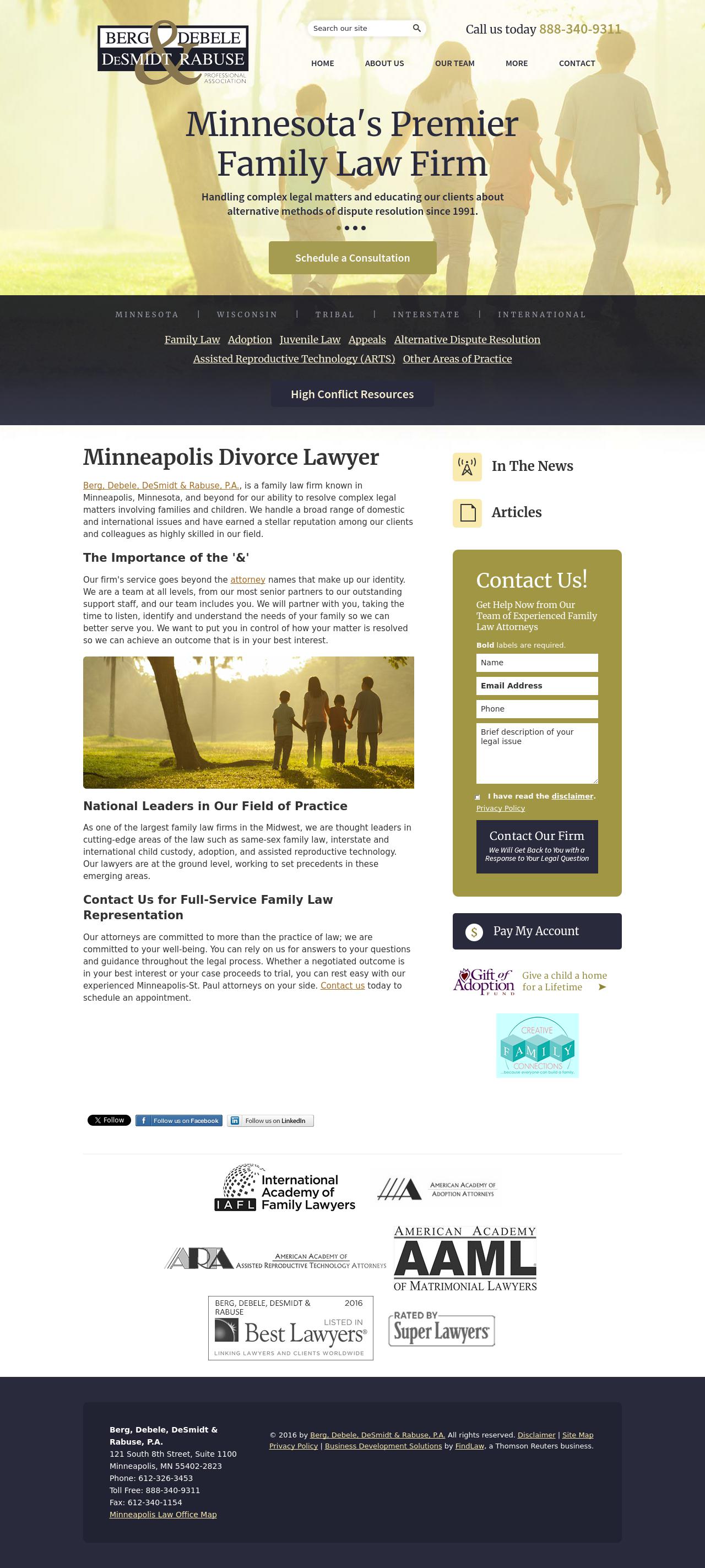 Walling, Berg, & Debele, P.A. - Minneapolis MN Lawyers