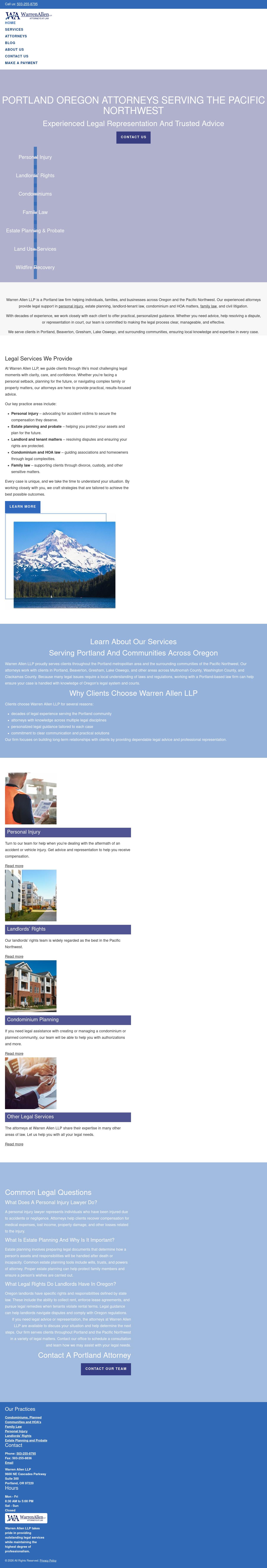 Warren Allen LLP - Portland OR Lawyers