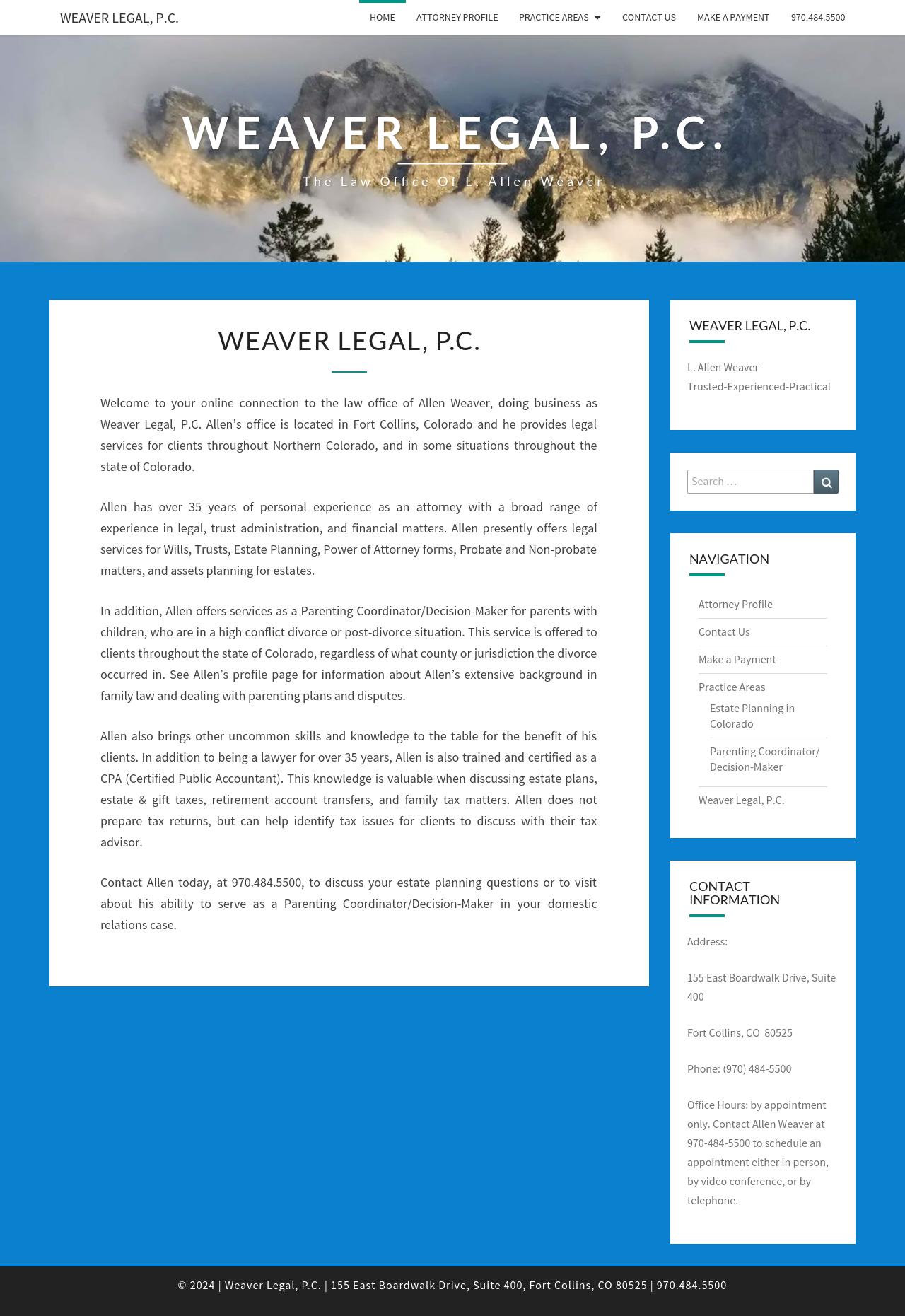 Weaver & Associates PC - Fort Collins CO Lawyers