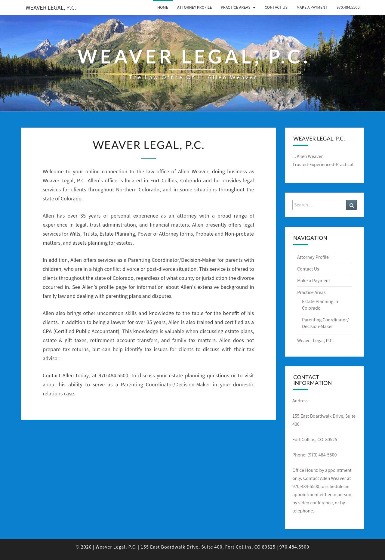 Weaver & Associates PC - Fort Collins CO Lawyers