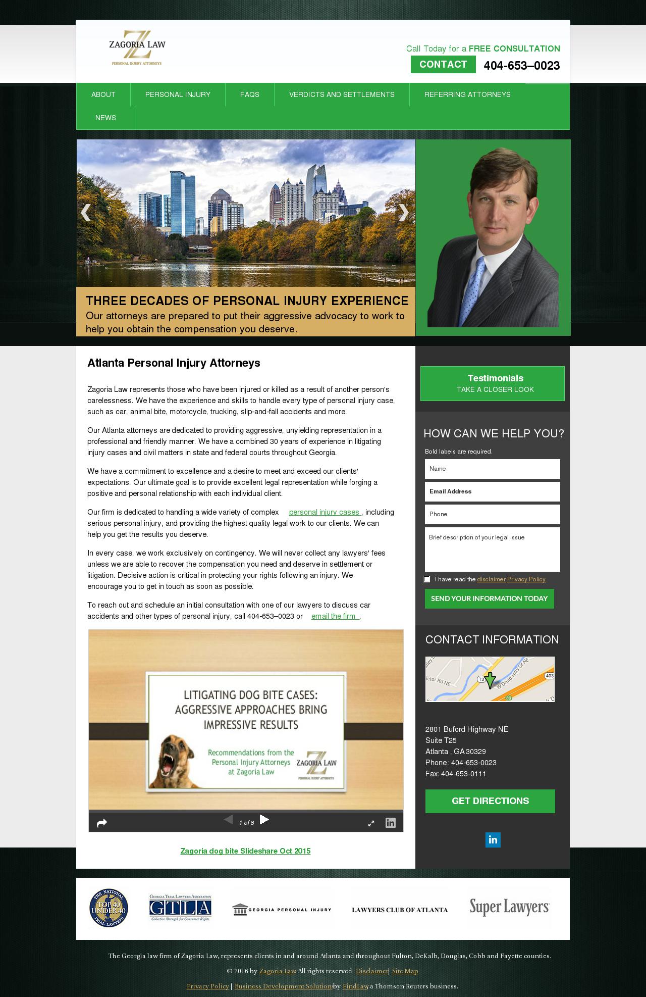 Webb & Zagoria, LLC - Atlanta GA Lawyers