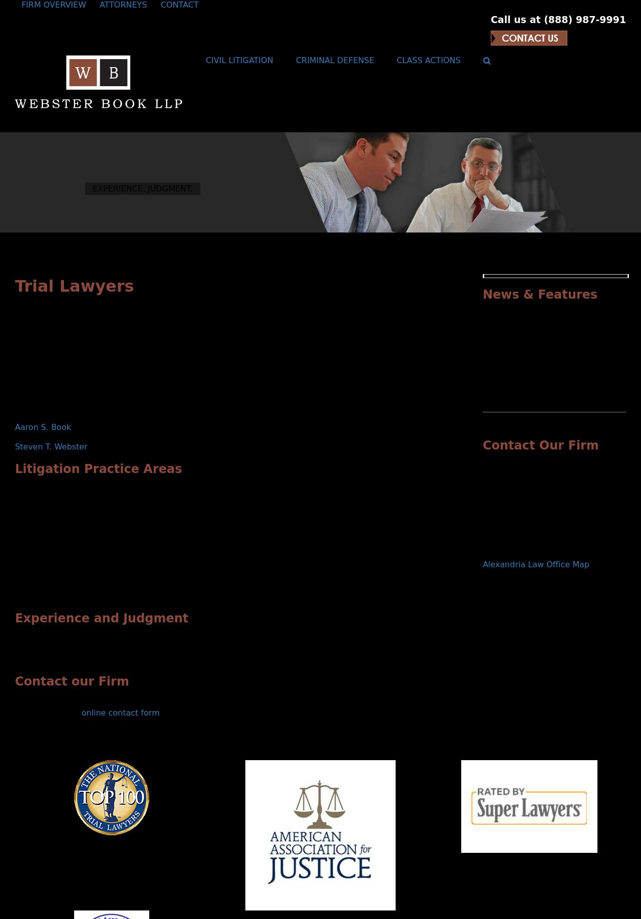 Webster Book LLP - Alexandria VA Lawyers