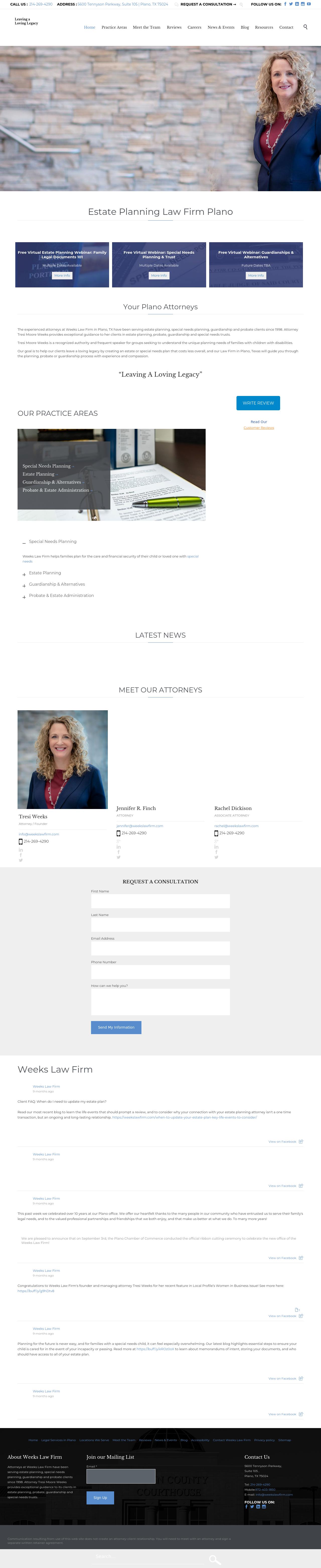 Weeks Law Firm - Plano TX Lawyers