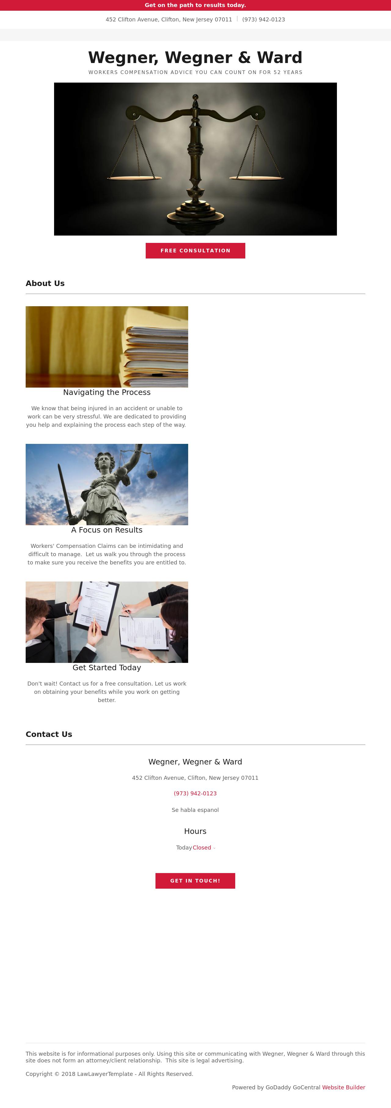Wegner & Wegner, PA - Totowa NJ Lawyers