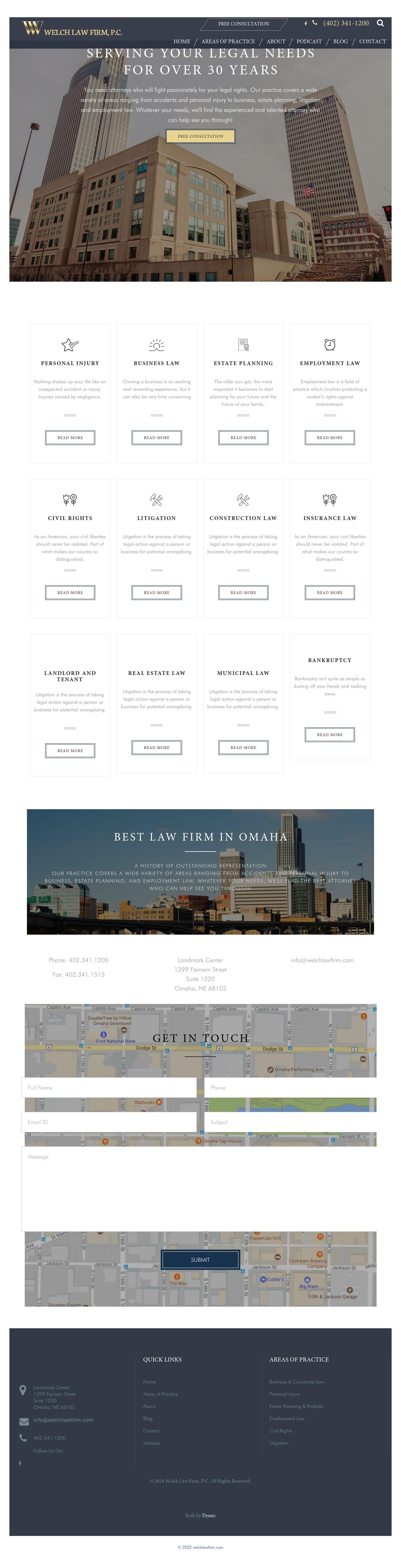 Welch Law Firm PC - Omaha NE Lawyers