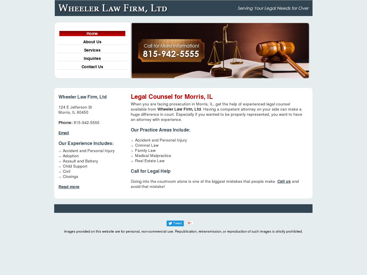 Wheeler Law Firm LTD - Morris IL Lawyers