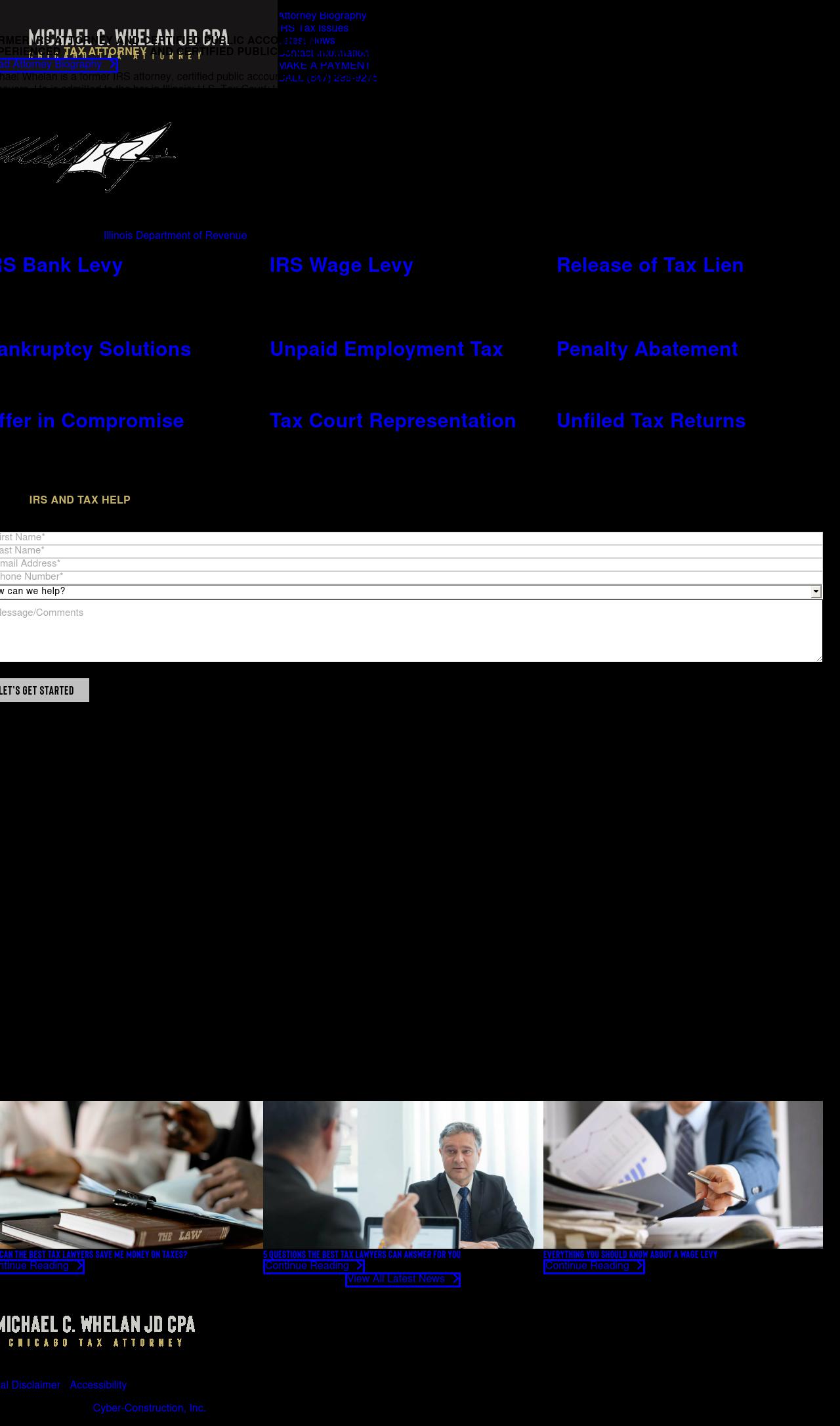 Whelan Michael C - Des Plaines IL Lawyers