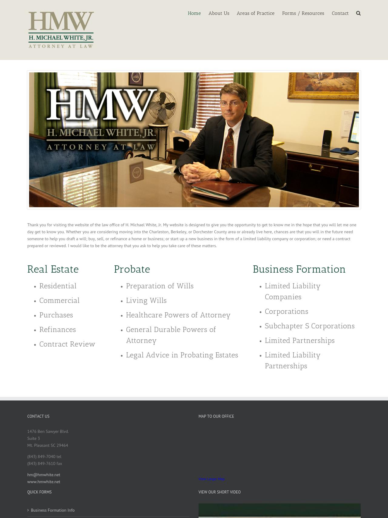 White, Michael Jr - Mount Pleasant SC Lawyers