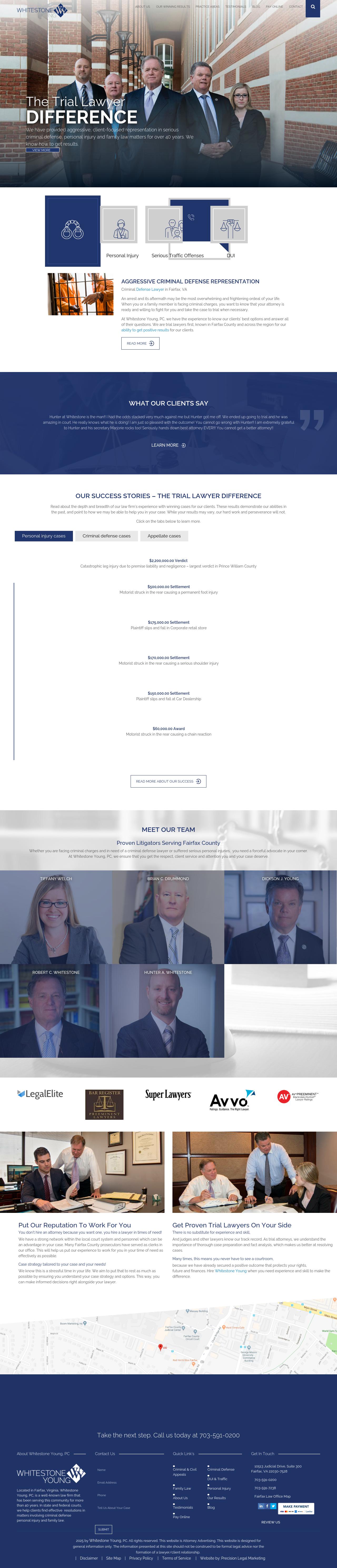 Whitestone, Brent, Young & Merril, P.C. - Fairfax VA Lawyers