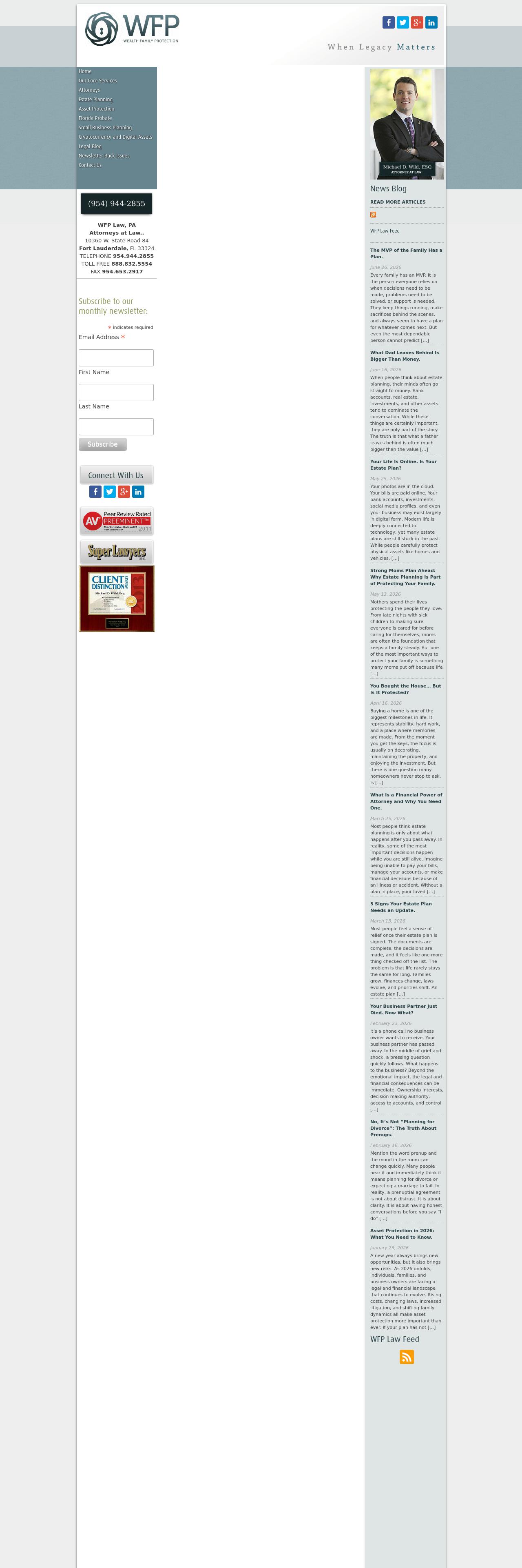 Wild Felice & Partners, PA - Plantation FL Lawyers
