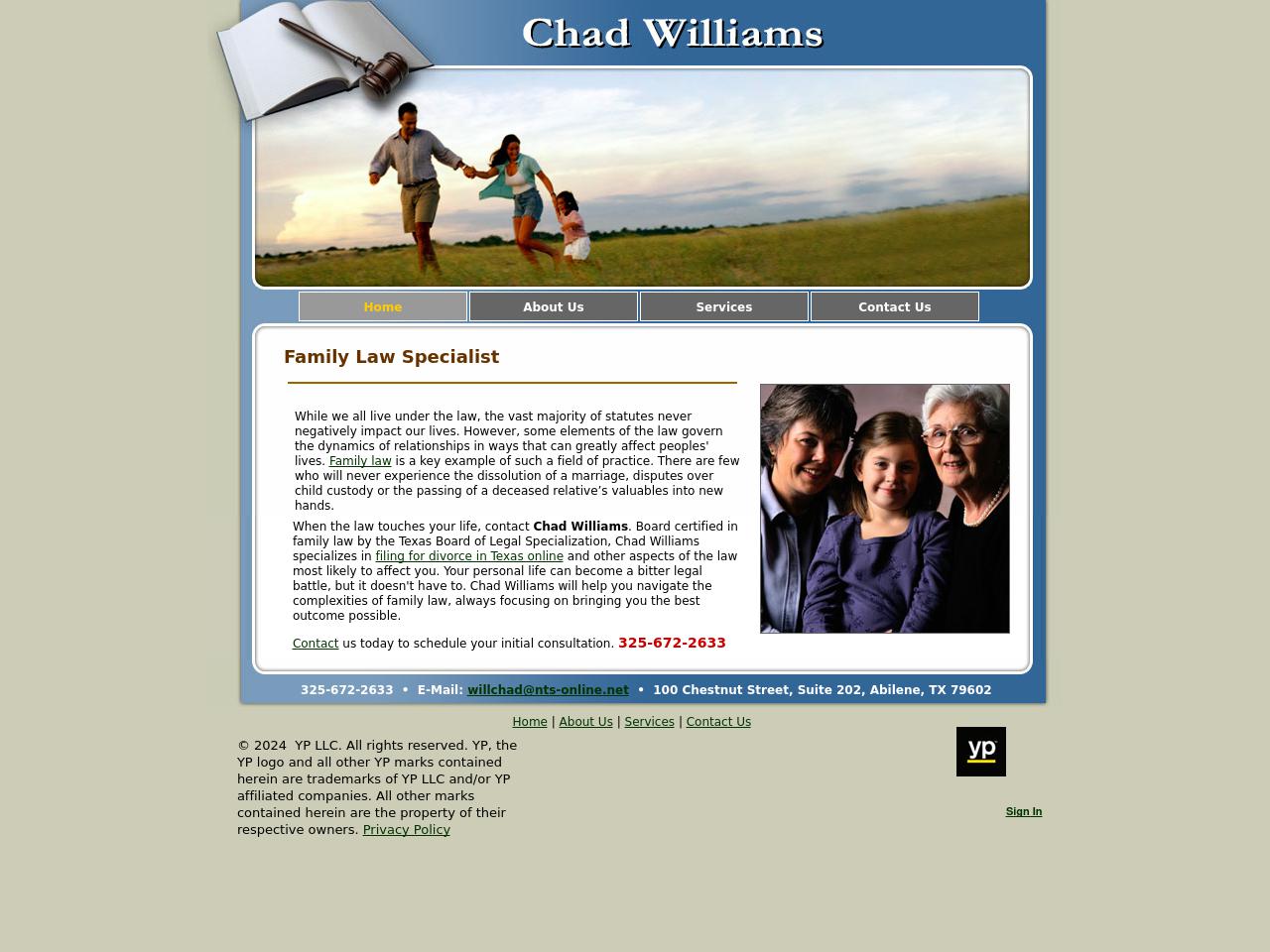Williams Chad - Abilene TX Lawyers