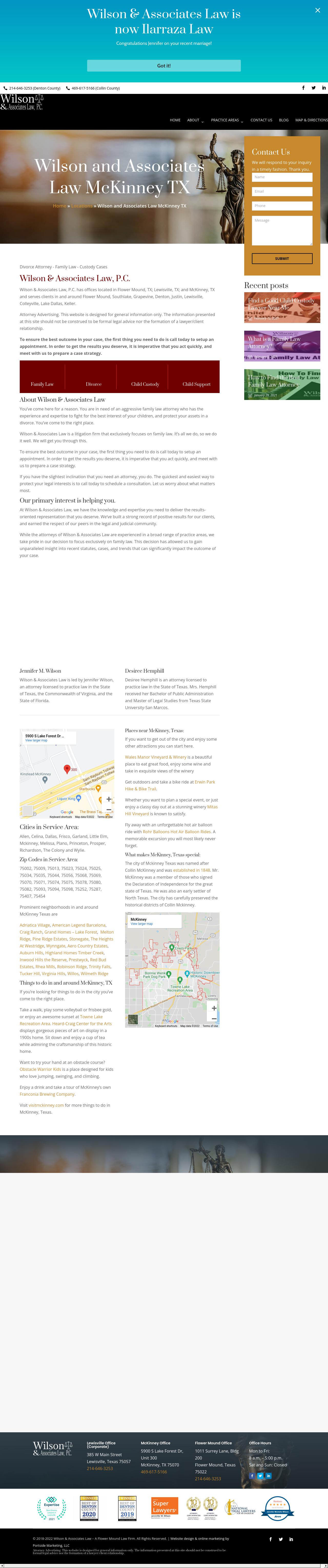 Wilson & Associates Law, P.C. - McKinney TX Lawyers