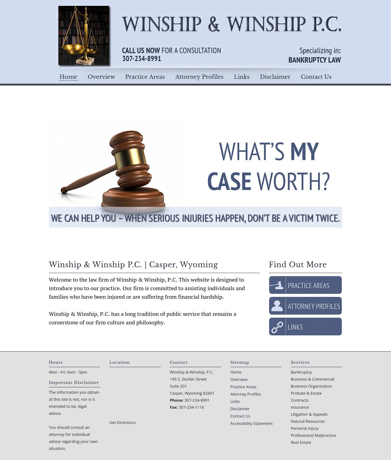 Winship & Winship, P.C. - Casper WY Lawyers