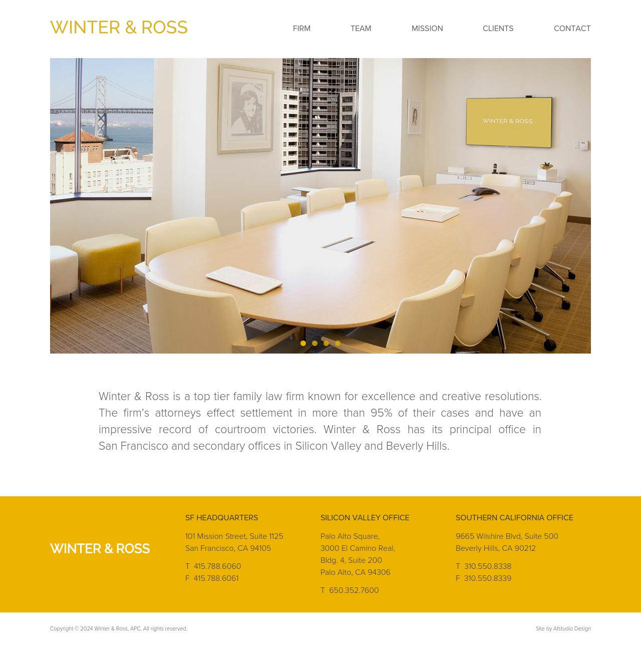 Winter & Ross A Professional Corporation - San Francisco CA Lawyers