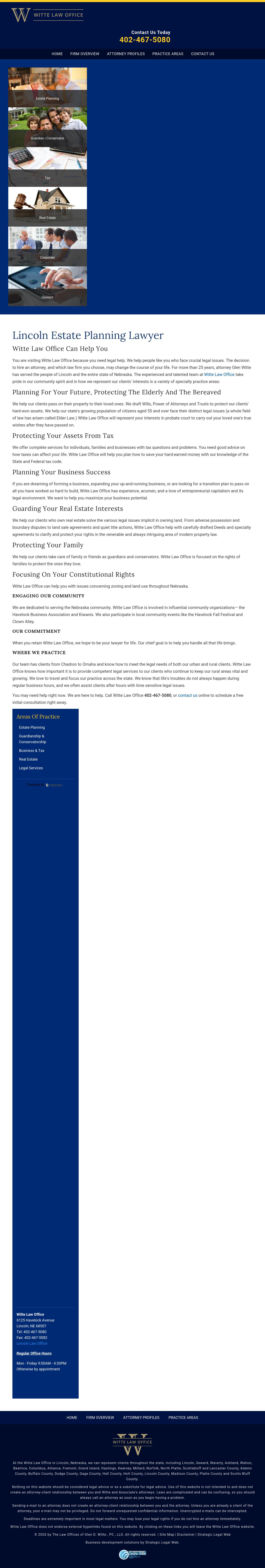Witte Law Office - Lincoln NE Lawyers