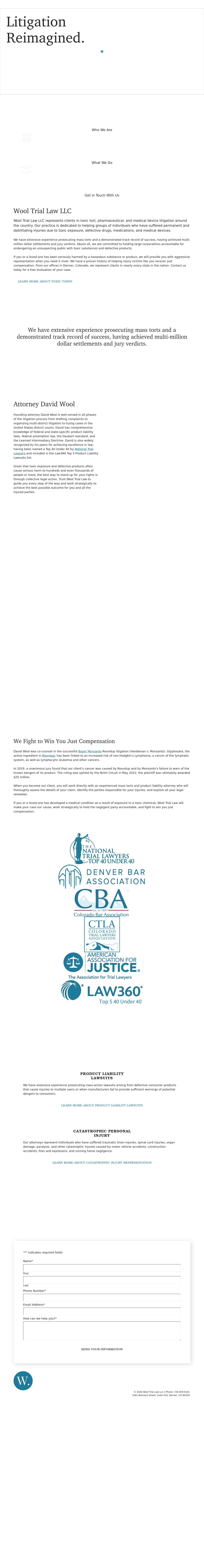 Wool Trial Law LLC - Denver CO Lawyers
