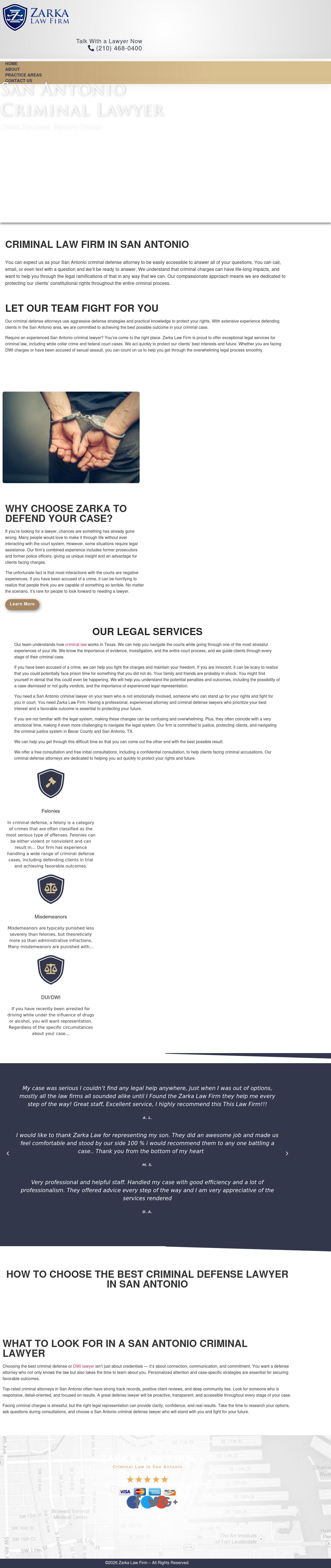 Zarka Law Firm - San Antonio TX Lawyers
