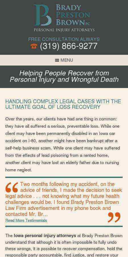 Brady & O'Shea, PC - Cedar Rapids IA Lawyers