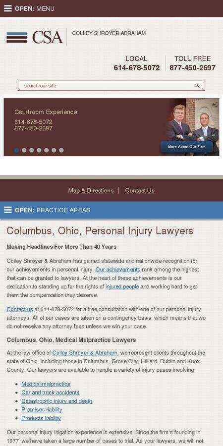 Colley Shroyer Abraham - Columbus OH Lawyers