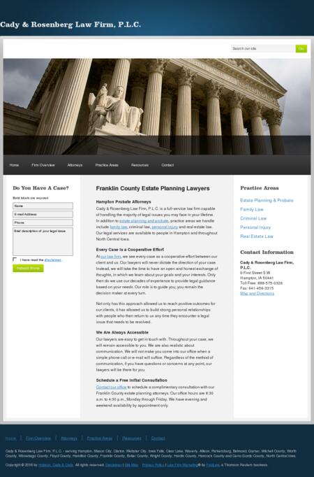 Hobson, Cady & Cady - Hampton IA Lawyers