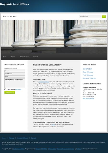 Kaplanis Law Offices - Canton OH Lawyers