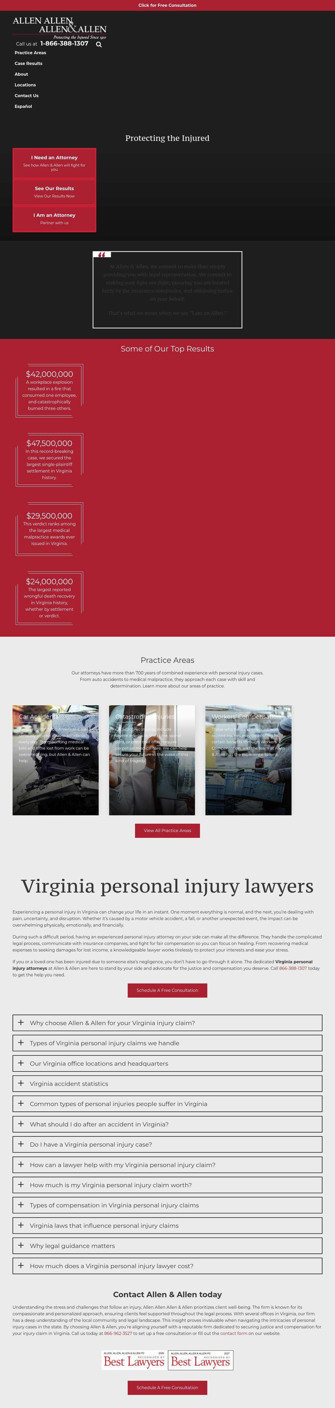 Allen, Allen, Allen & Allen, P.C. - Petersburg VA Lawyers