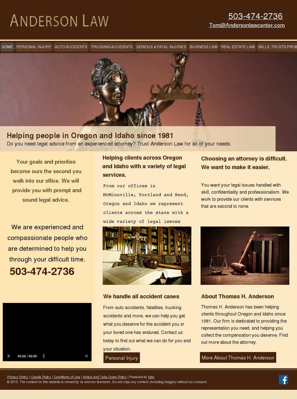 Anderson Law - McMinnville OR Lawyers