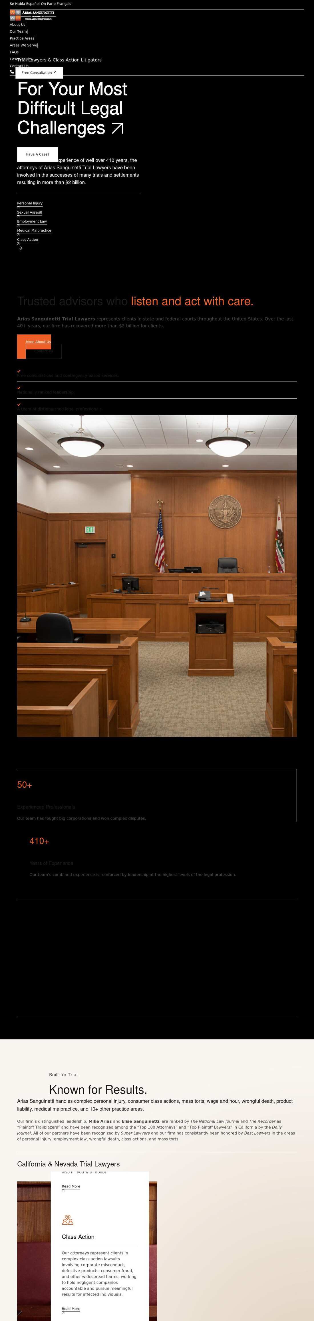 Arias Sanguinetti Wang & Torrijos, LLP - Los Angeles CA Lawyers