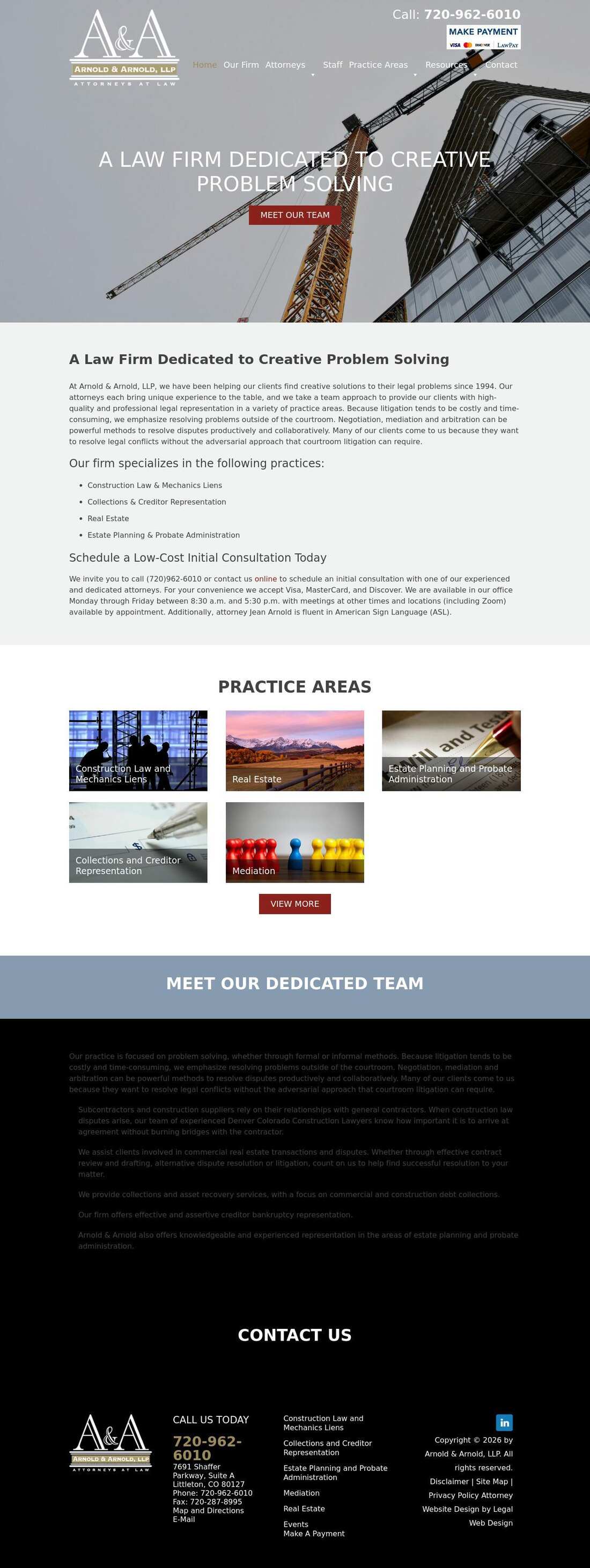Arnold & Arnold, LLP - Littleton CO Lawyers