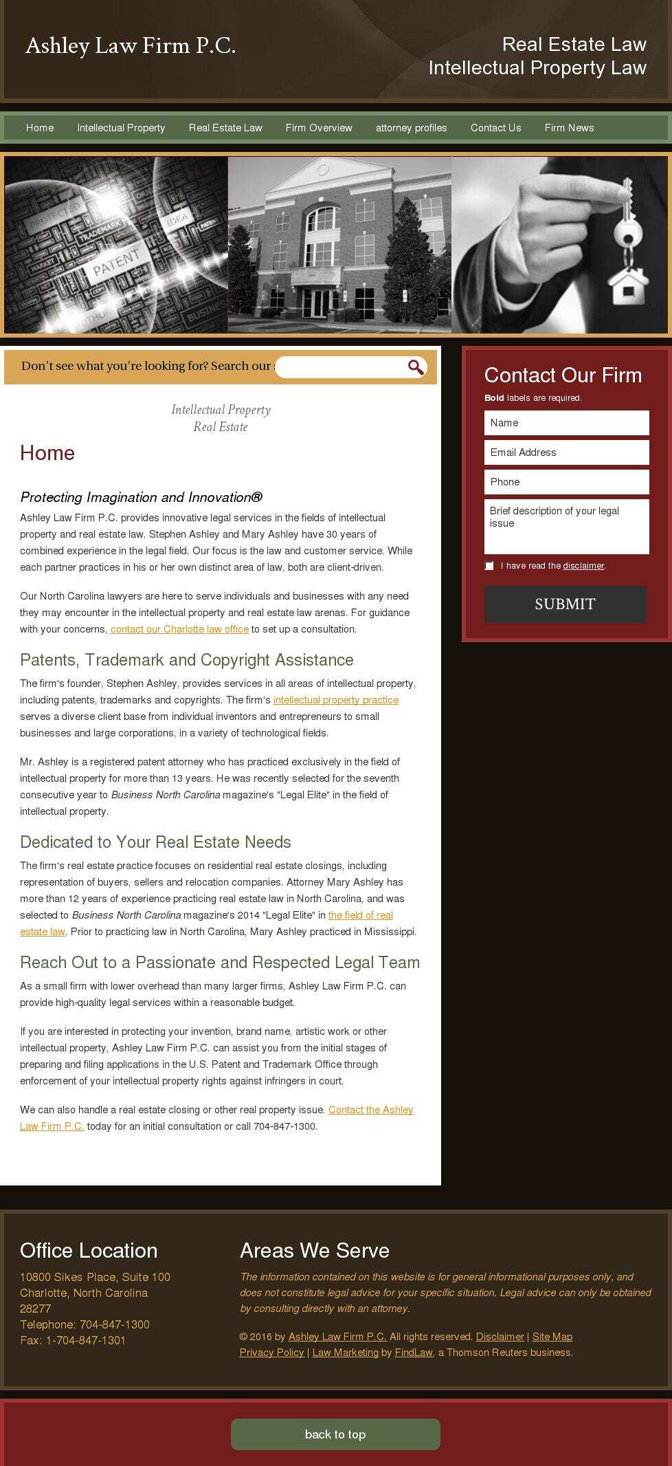 Ashley Law Firm P.C. - Charlotte NC Lawyers