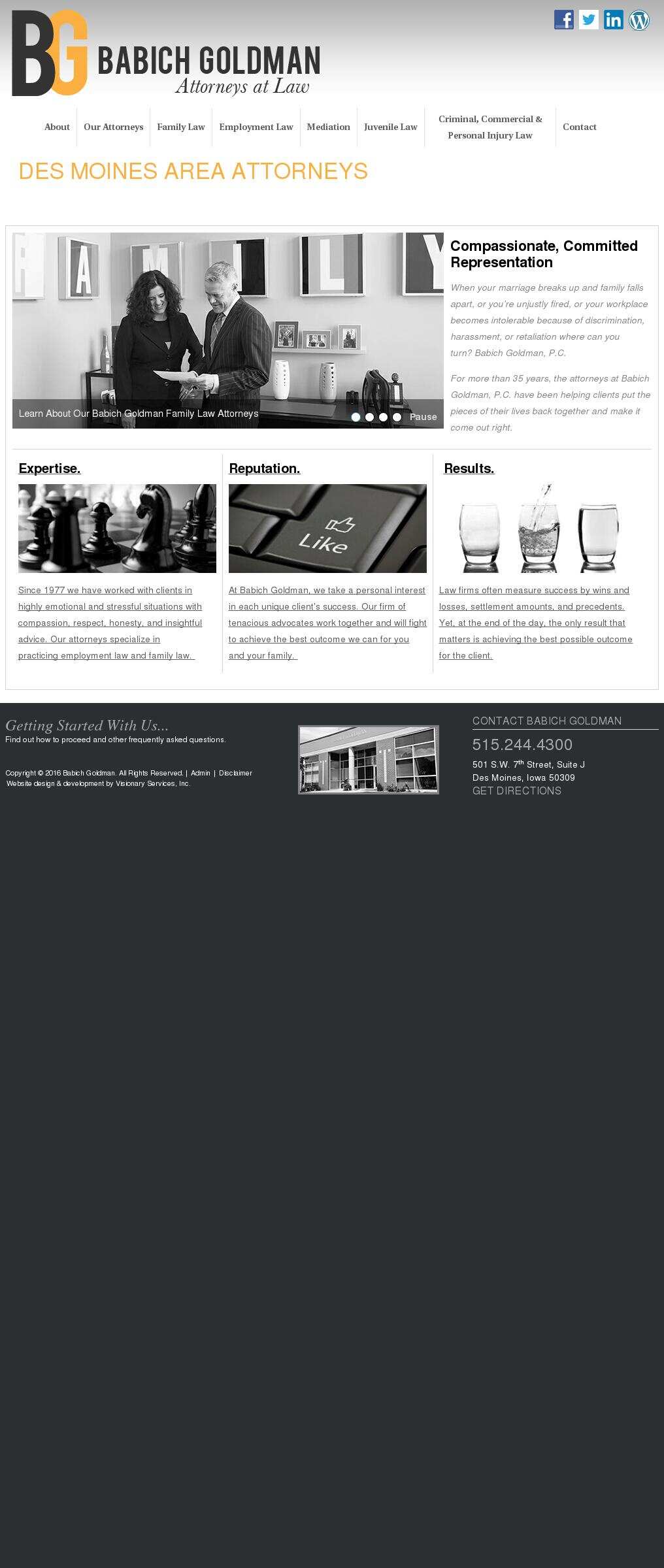 Babich Goldman, P.C. - Des Moines IA Lawyers