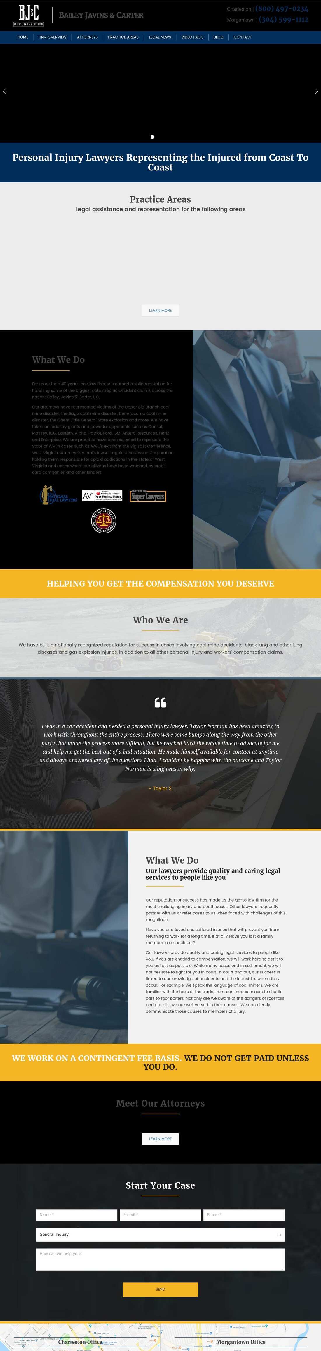 Bailey, Javins & Carter, L.C. - Charleston WV Lawyers