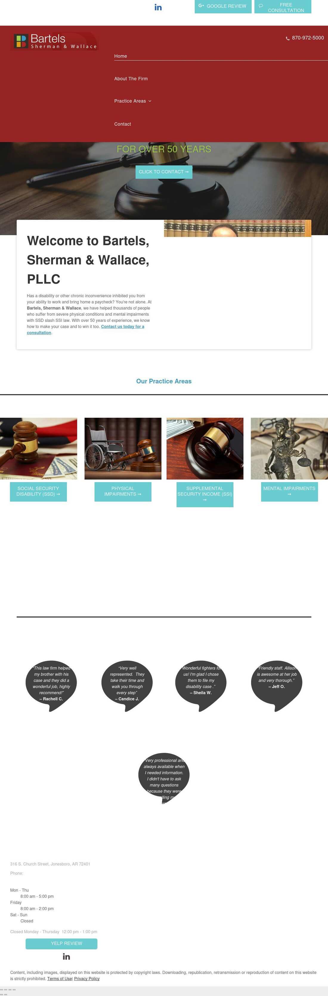 Bartels Law Firm - Jonesboro AR Lawyers