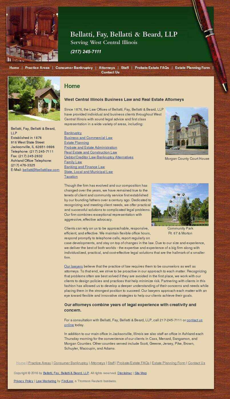 Bellatti, Fay, Bellatti & Beard, LLP - Jacksonville IL Lawyers