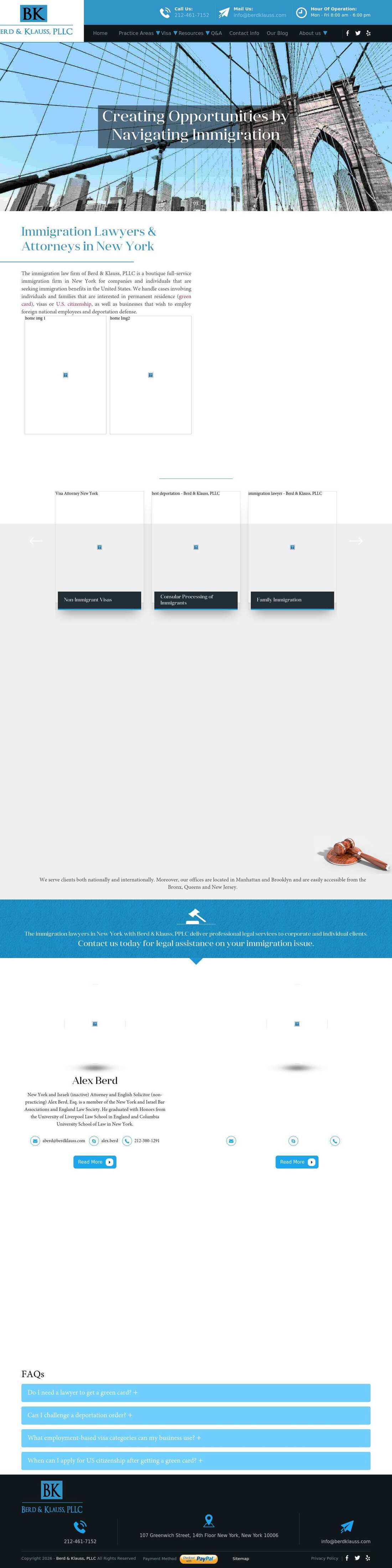 Berd & Klauss, PLLC - New York NY Lawyers