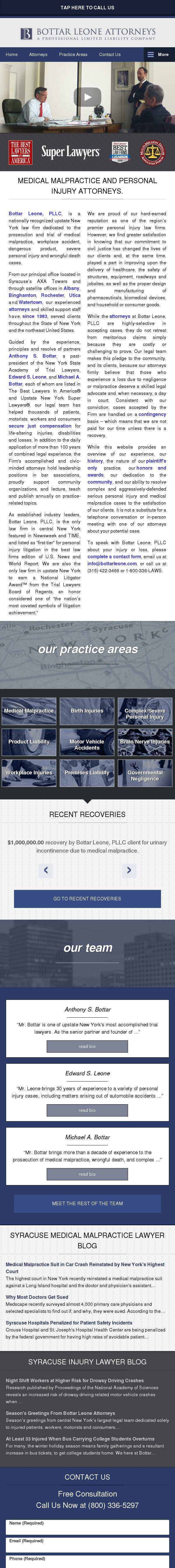 Bottar Leone PLLC - Rochester NY Lawyers