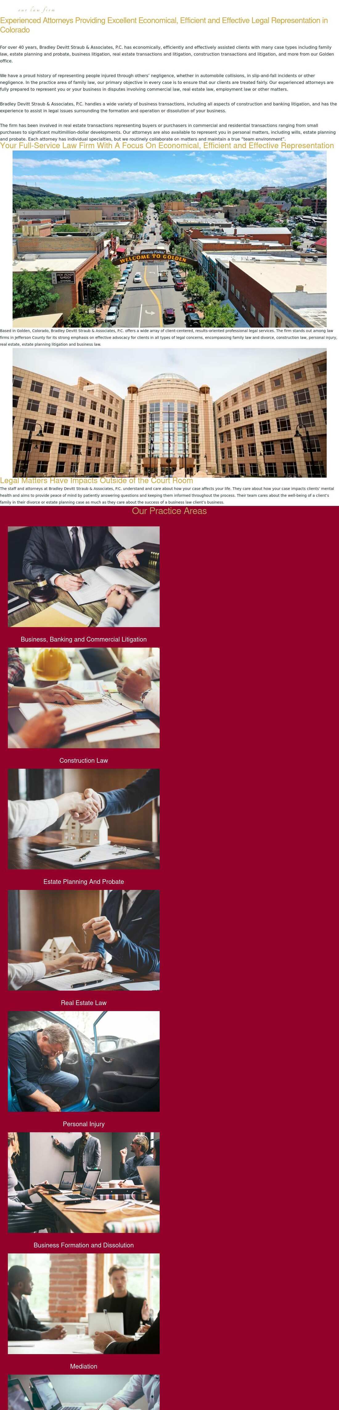 Bradley Devitt Haas & Watkins, P.C. - Golden CO Lawyers