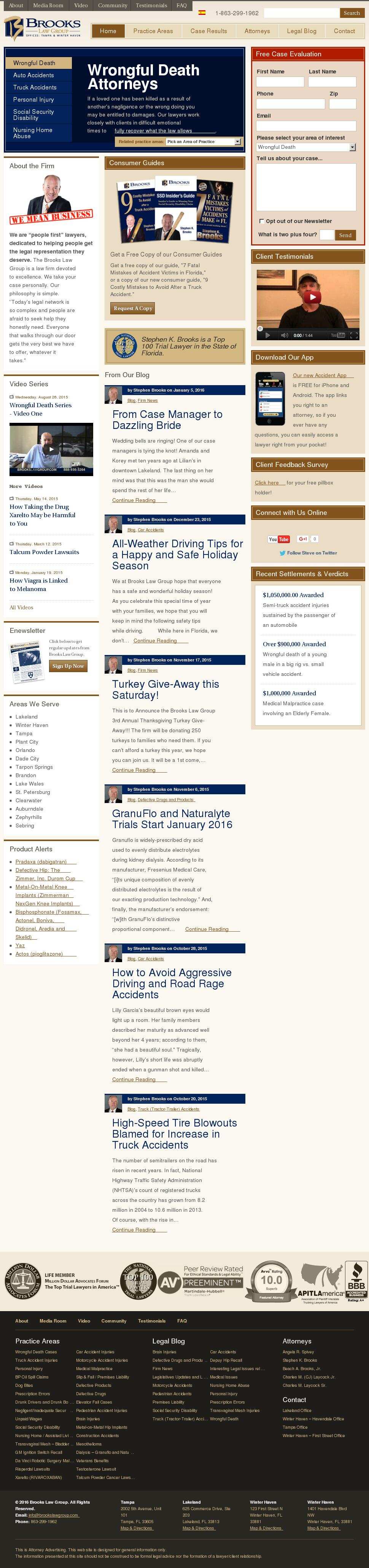 Brooks Law Group, PA - Winter Haven FL Lawyers