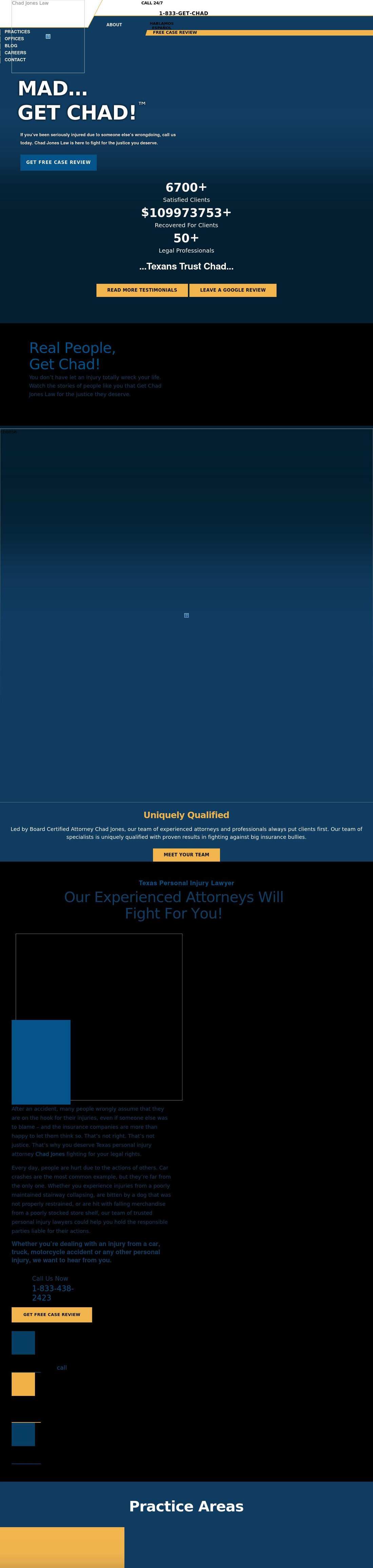 Chad Jones Law  - Midland TX Lawyers
