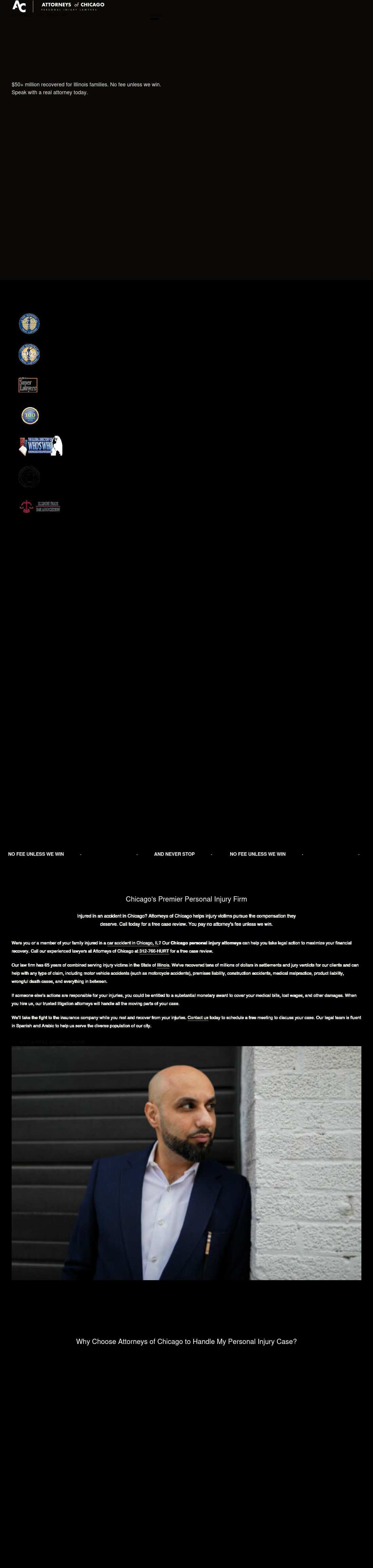 Attorneys of Chicago Personal Injury Lawyers - Chicago IL Lawyers