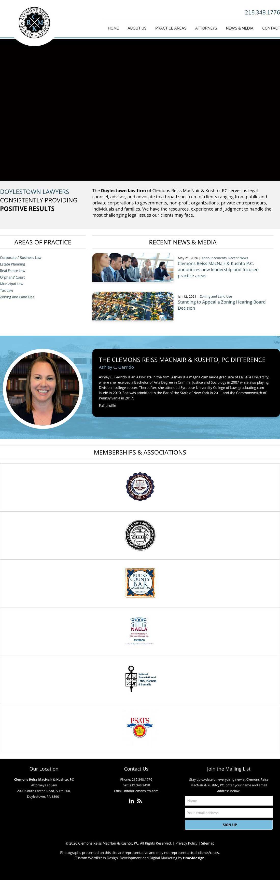 Clemons, Richter & Reiss, P.C. - Doylestown PA Lawyers