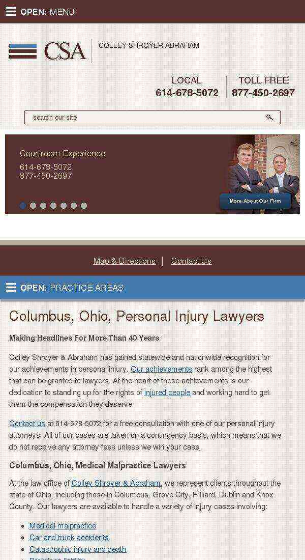 Colley Shroyer Abraham - Columbus OH Lawyers