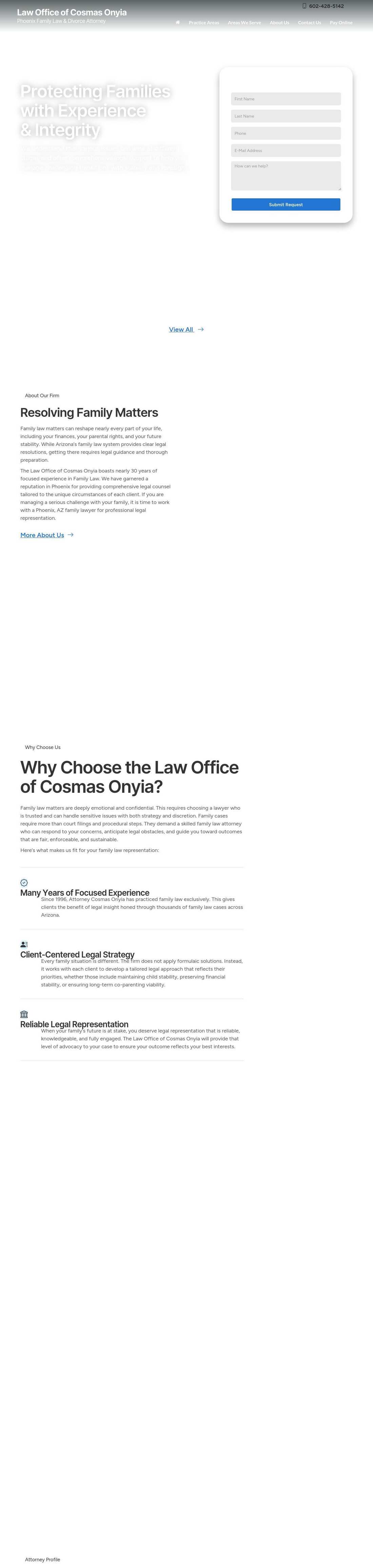 Cosmas Onyia, Attorney - Phoenix AZ Lawyers