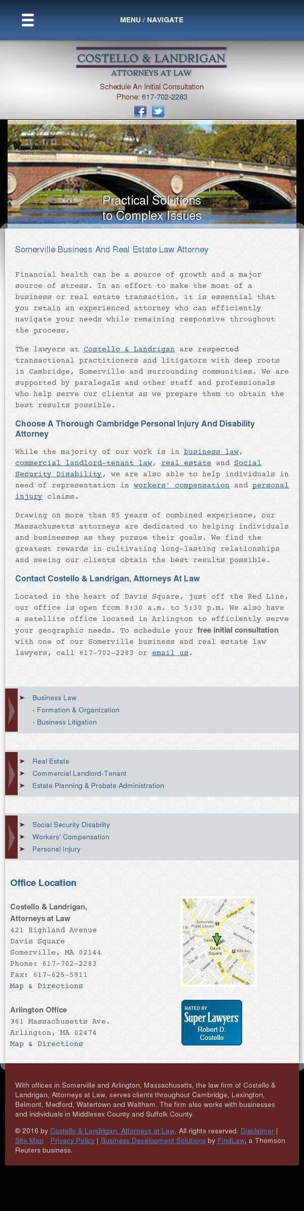 Costello & Landrigan, Attorneys at Law - Somerville MA Lawyers